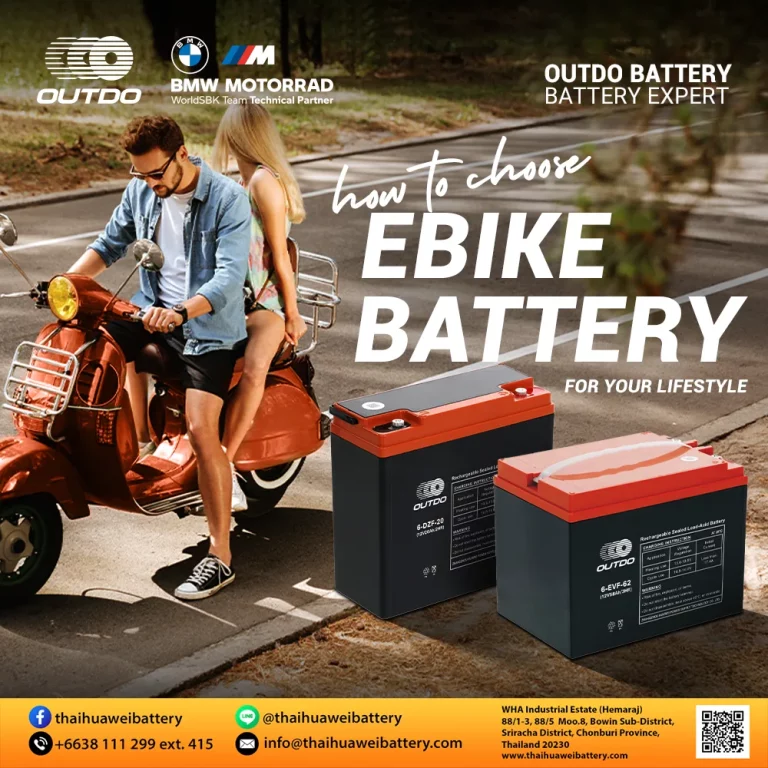 How to choose the best Ebike battery for your lifestyle featuring OUTDO rechargeable battery series.
