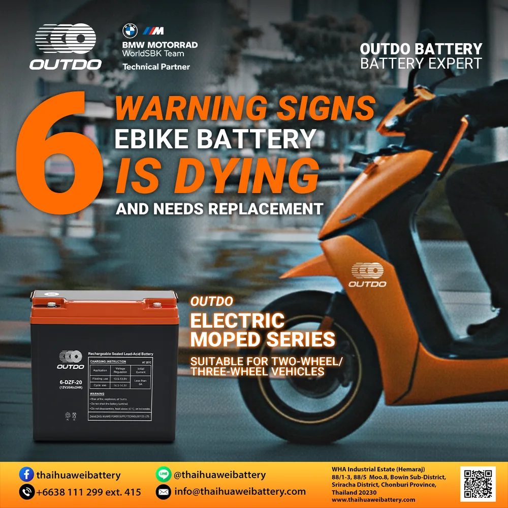 6 warning signs ebike battery is dying and needs replacement