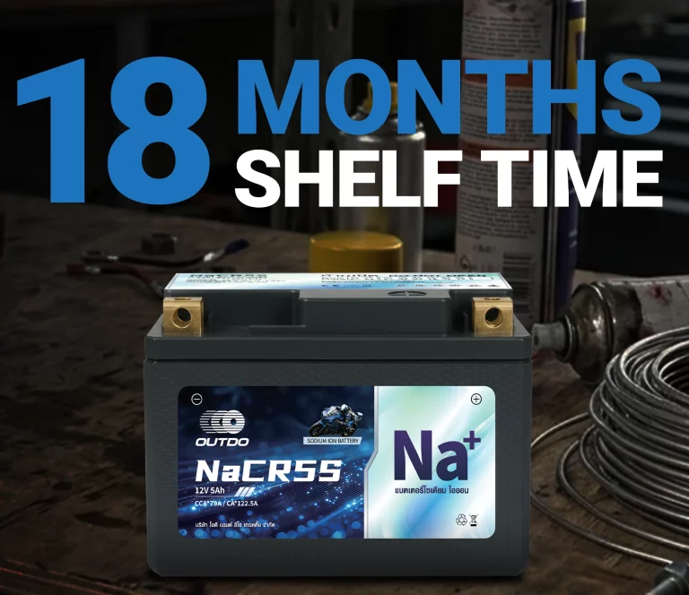 Outdo sodium-ion battery with 18 months shelf time